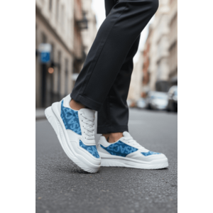 Adidasi barbati casual albastri L76 imagine