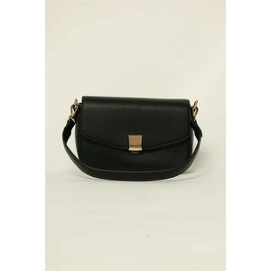 Geanta neagra office mica din piele ecologica imagine