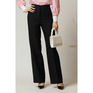 Pantaloni dama bleumarin croi dreptcu adaos de viscoza imagine