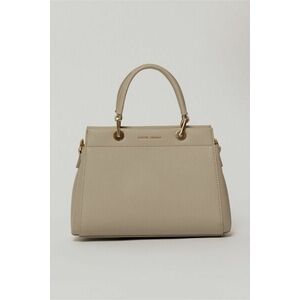 Geanta gri deschis design structurat imagine