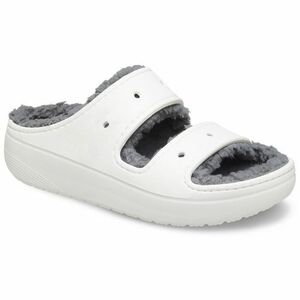 Slapi unisex Crocs Classic Cozzzy Sandal 207446-100 imagine