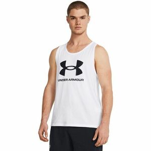 Maiou barbati Under Armour Sportstyle Logo Tank 1382883-100 imagine