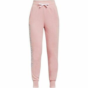 Pantaloni copii Under Armour Rival Fleece Joggers 1356487-676 imagine