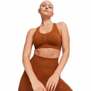 Bustiera femei Puma 4keeps Shapeluxe Seamless Bra Teak 52436181 imagine