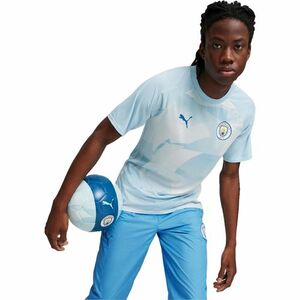 Tricou barbati Puma Mcfc Prematch Ss Jersey 77437001 imagine