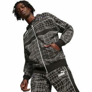 Hanorac barbati Puma Bmw Mms Camo Sds Hooded Sweat Jacket 62105301 imagine