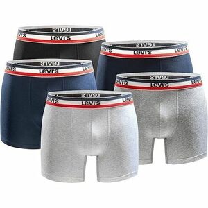 Boxeri barbati Levis Logo Boxershort 5-pack 701224335-002 imagine