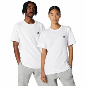 Tricou unisex Converse Go-To Embroidered Star Chevron Standard-Fit T-Shirt 10023876-A01 imagine