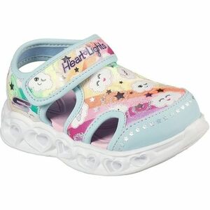 Sandale copii Skechers Heart Lights Sandals 302977N-TQMT imagine