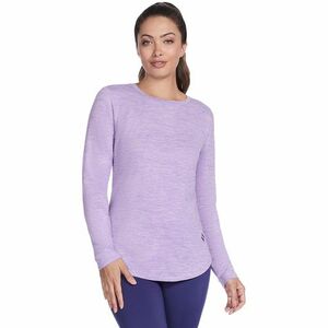 Bluza femei Skechers GO DRI Swift Long Sleeve Tunic Crew LT155-WLPR imagine