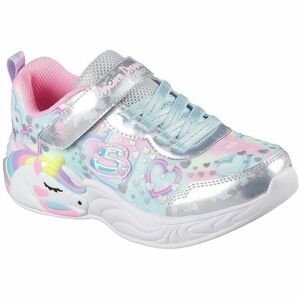 Pantofi sport copii Skechers S Lights-unicorn Dreams-hear 303063L-SMLT imagine