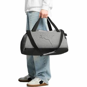 Geanta unisex Puma Buzz Heather Small Sports Bag Mediu 35L 09137801 imagine