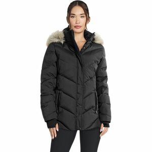 Geaca femei Skechers On-the-GO Cozy Fit Journey Parka JA375-BLK imagine