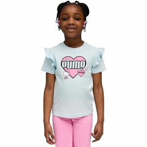 Tricou copii Puma X Hello Kitty Friends Ruffle Tee 63238647 imagine