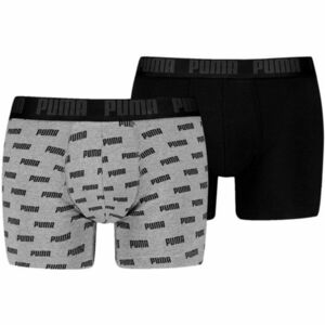 Boxeri barbati Puma Men Everyday Aop Print Boxer 2p Mid 93832402 imagine
