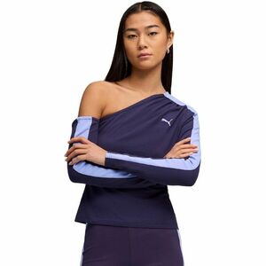 Bluza femei Puma T7 Asymmetric Longsleeve 63462364 imagine