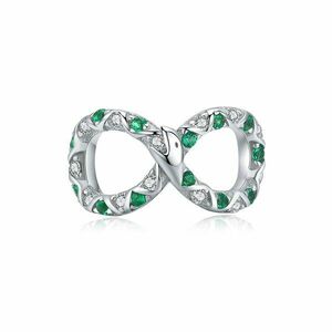 Talisman din argint Snake Bow imagine