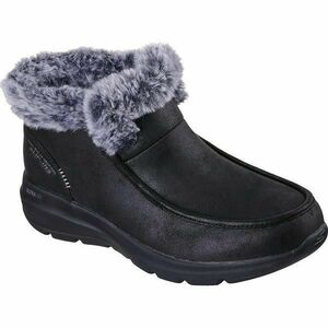 Ghete femei Skechers Glacial Ultra - Cozy Getaway 144221-BBK, 37, Negru imagine