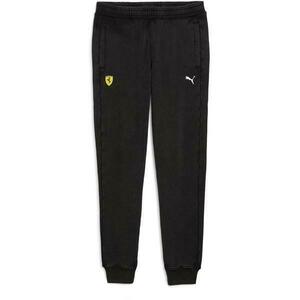 Pantaloni barbati Puma Ferrari T7 Pants 63275501, L, Negru imagine