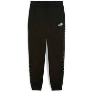 Pantaloni femei Puma Ess Graphic Animal Comfort High-waist Sweatpants 68808601, XXS, Negru imagine