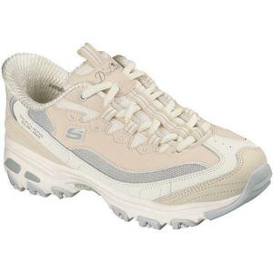Pantofi sport femei Skechers D Lites-smooth Nostalgia 150537-NTGY, 35, Bej imagine