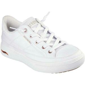 Pantofi sport femei Skechers Arch Fit Arcade-meet Ya There 177190-WHT, 36.5, Alb imagine