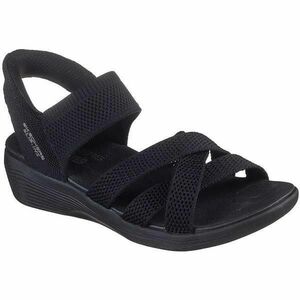 Sandale femei Skechers Arya - Cooling Off 163524-BBK, 39, Negru imagine
