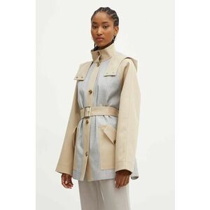 BOSS palton de bumbac imagine