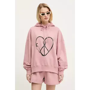 Moschino Jeans hanorac de bumbac imagine