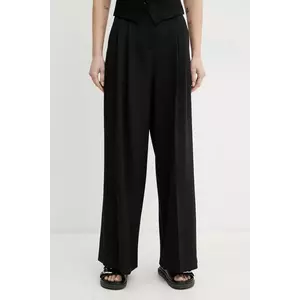 Weekend Max Mara pantaloni din amestec de casmir imagine