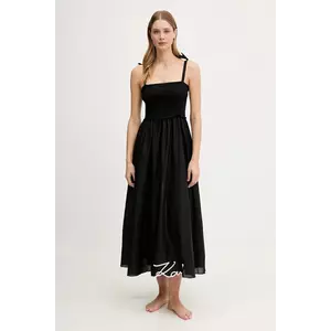 Karl Lagerfeld rochie din bumbac imagine