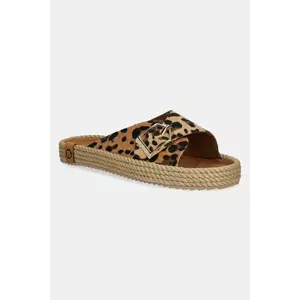 Bohonomad papuci de damă din piele Casablanca imagine