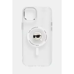 Karl Lagerfeld carcasă de telefon iPhone 15 Plus imagine