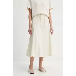 A.P.C. fustă din bumbac jupe laurie imagine