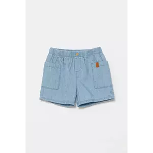 United Colors of Benetton pantaloni scurți din denim pentru bebeluși imagine