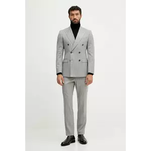 BOSS costum de lână H-Huge-2pcs-DB-254 imagine