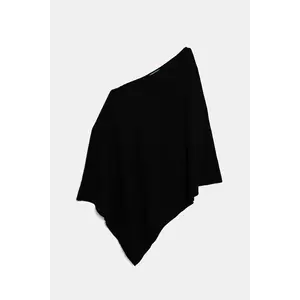 United Colors of Benetton poncho din amestec de lână imagine