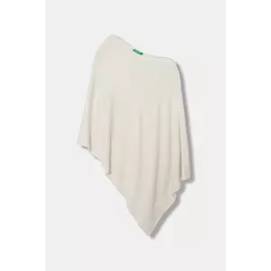 United Colors of Benetton poncho din amestec de lână imagine
