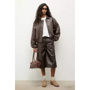 Answear.LAB pantaloni din piele NATTIE imagine