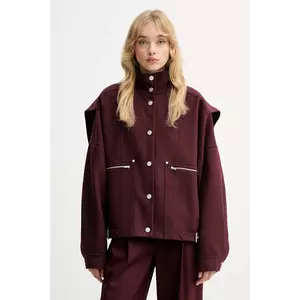 Gestuz geacă din amestec de lână imagine