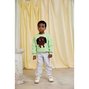 Mini Rodini pantaloni de trening din bumbac pentru copii imagine