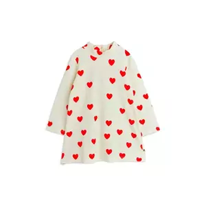 Mini Rodini rochie de catifea pentru copii Hearts imagine