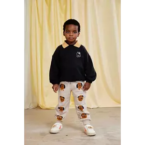 Mini Rodini pantaloni de trening din bumbac pentru copii Doggies imagine