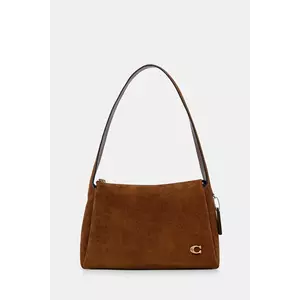 Coach geantă de mană din piele întoarsă Lola imagine