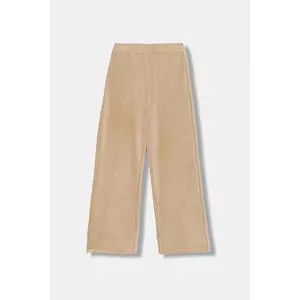 United Colors of Benetton pantaloni de trening din velur pentru copii imagine