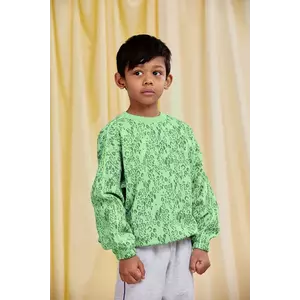 Mini Rodini hanorac de bumbac pentru copii Mini leopard imagine