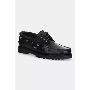 Barbour pantofi de piele Deck imagine