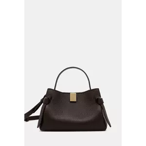 Yuzefi geantă de mână din piele intoarsa GYOZA imagine