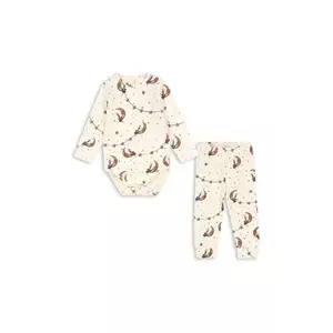 Konges Sløjd compleu bebe BASIC BODY/PANTS SET GOTS imagine