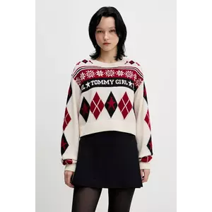 Tommy Jeans pulover de lână imagine